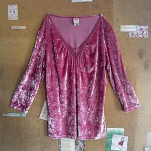 Faded Glory Pink Ladies Top